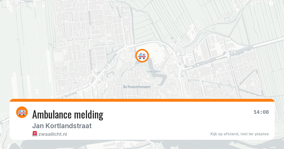 Ambulance melding — 4 jul 2026