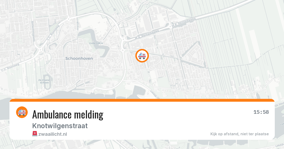 Ambulance melding — 1 jul 2026