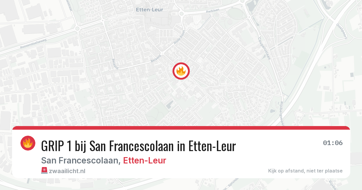 GRIP 1 bij San Francescolaan in Etten-Leur — 18 mrt 2026