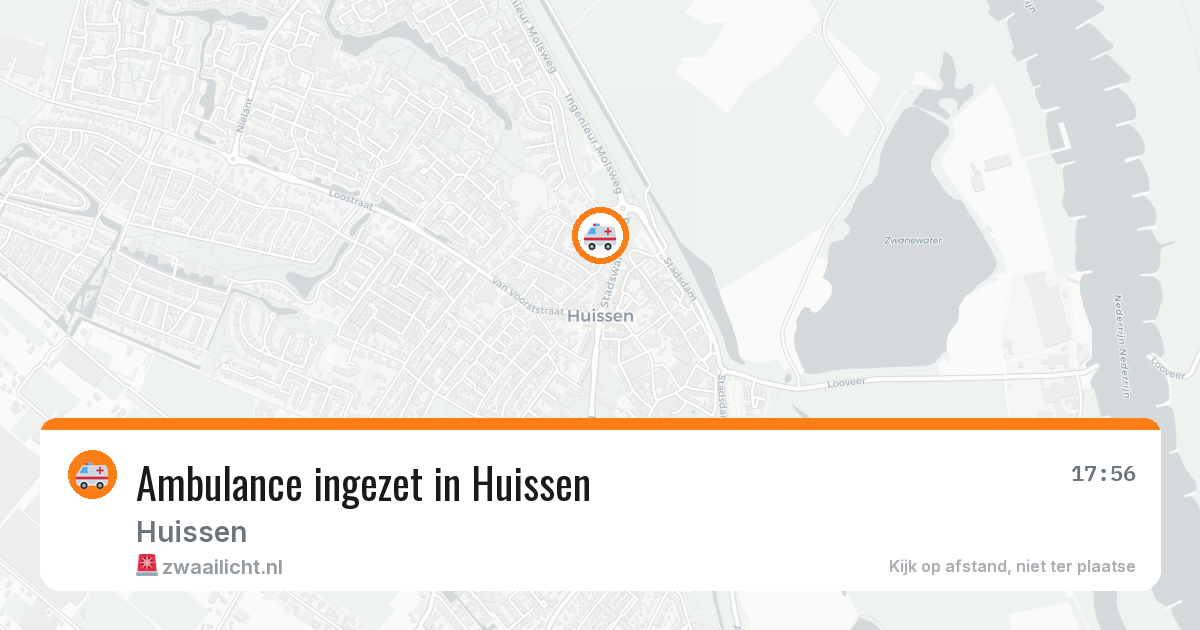 Ambulance ingezet in Huissen — 29 jul 2026