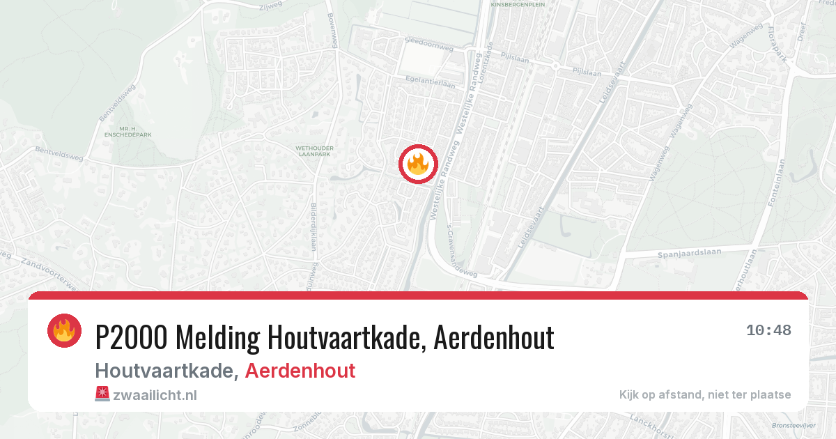 P2000 Melding Houtvaartkade, Aerdenhout — 4 feb 2026