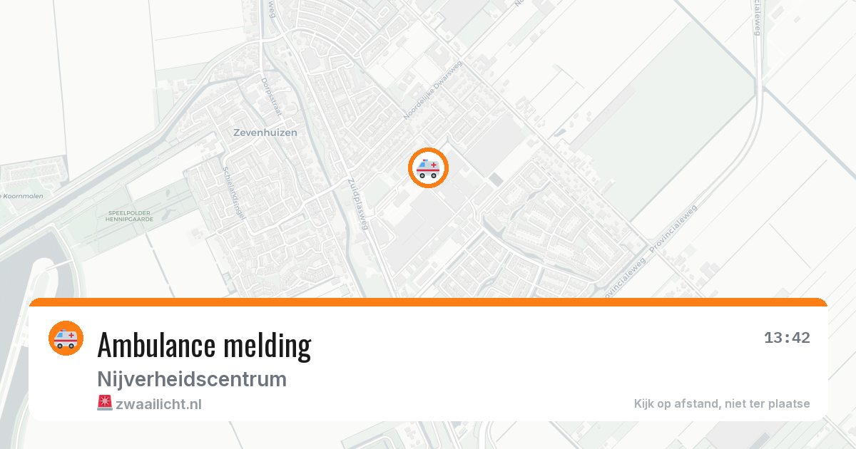 Ambulance melding — 4 jun 2026