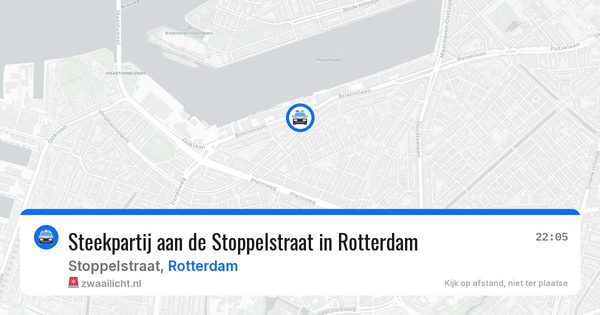 Steekpartij aan de Stoppelstraat in Rotterdam — 23 apr 2026