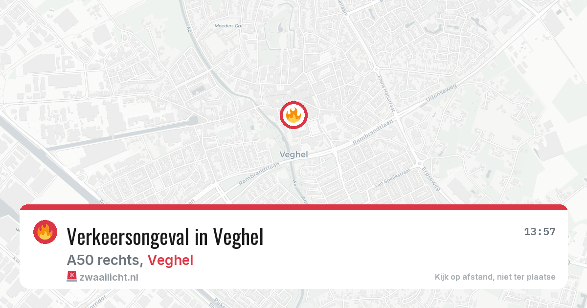 Verkeersongeval in Veghel — 3 apr 2026