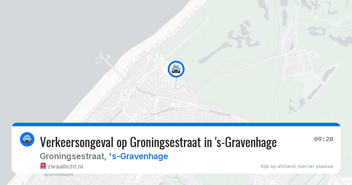 Verkeersongeval op Groningsestraat in 's-Gravenhage — 2 mei 2026