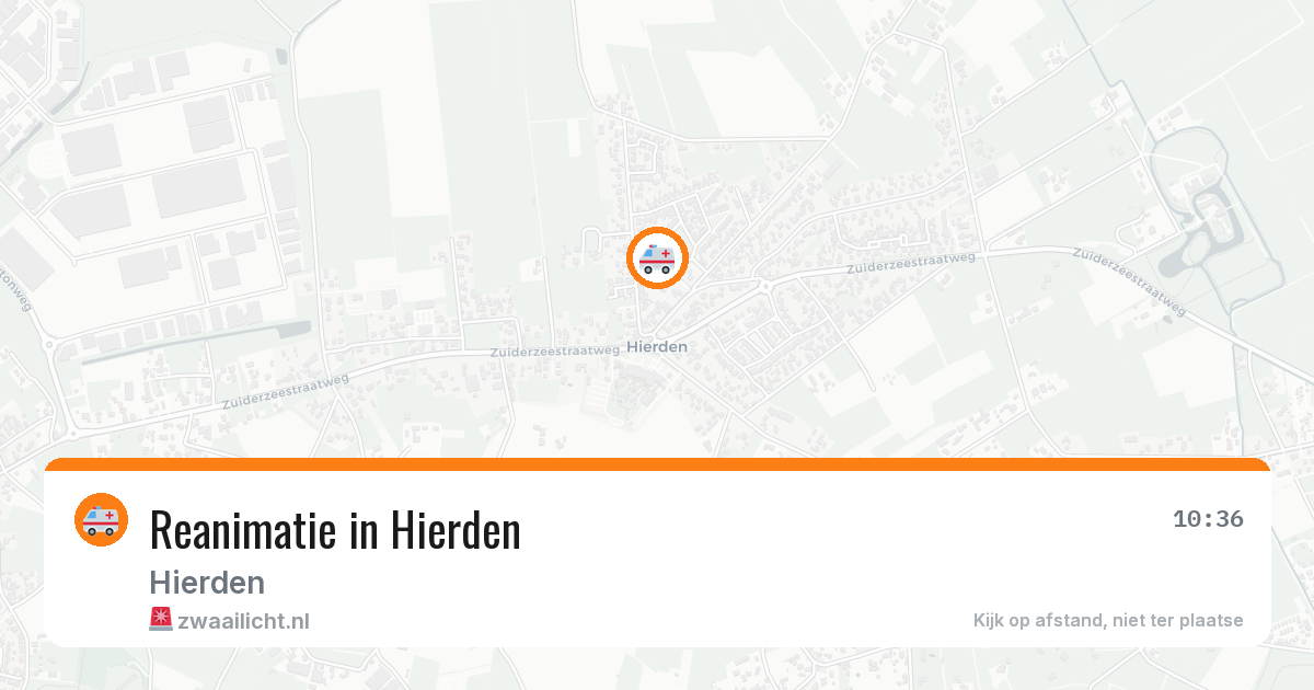 Reanimatie in Hierden — 21 jul 2026