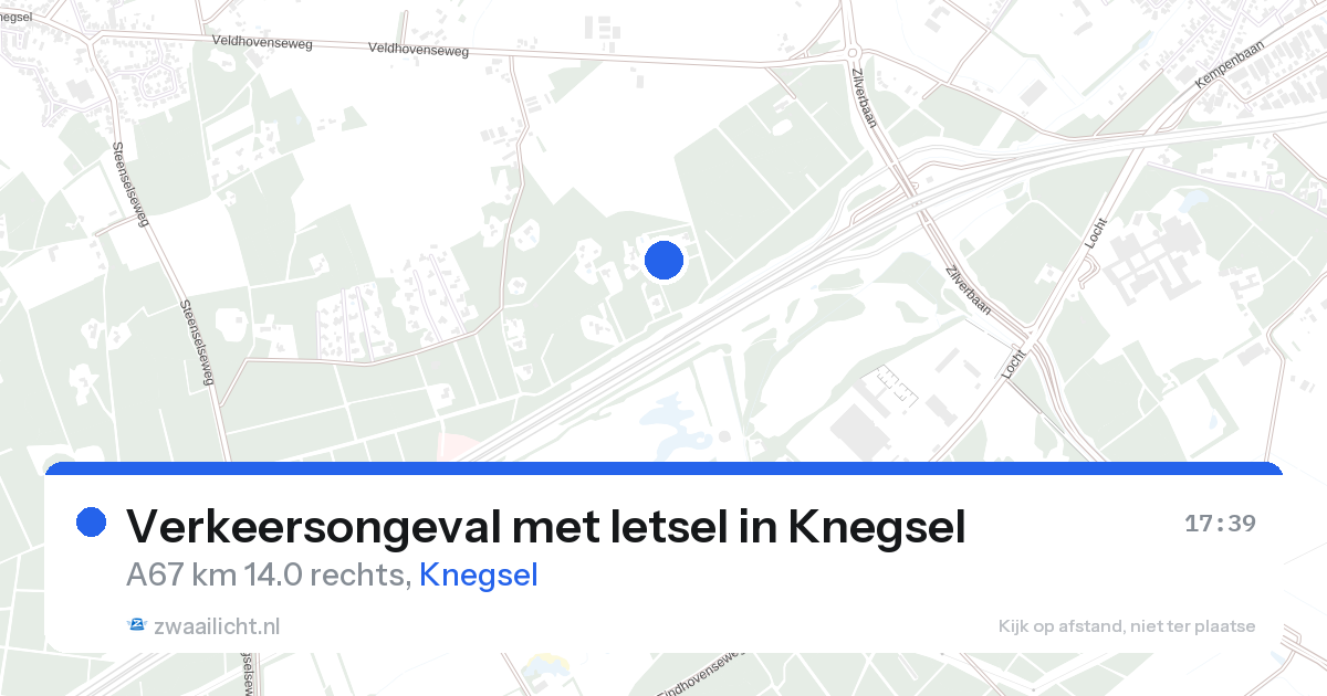 Verkeersongeval met letsel in Knegsel — 26 aug 2026