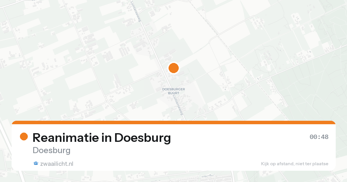 Reanimatie in Doesburg — 7 feb 2026