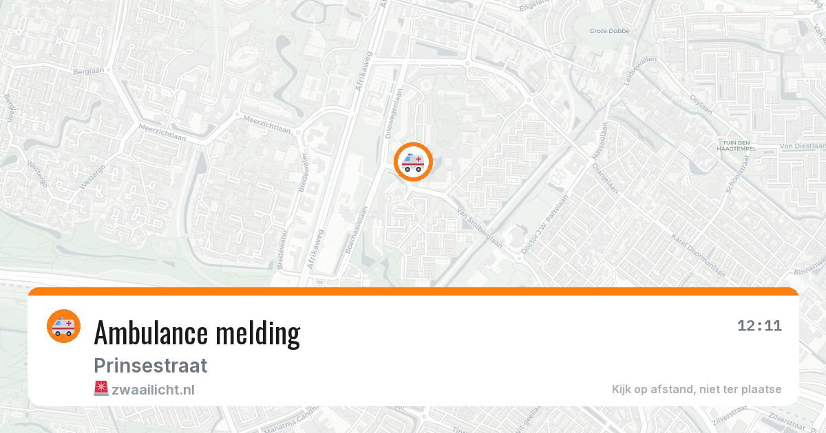 Ambulance melding — 10 feb 2026
