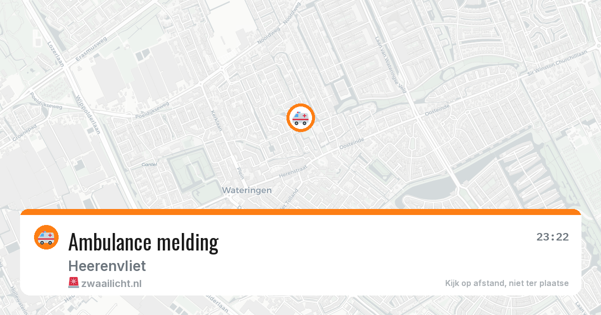 Ambulance melding — 1 aug 2026