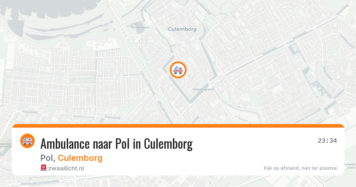 Ambulance naar Pol in Culemborg — 7 jul 2026