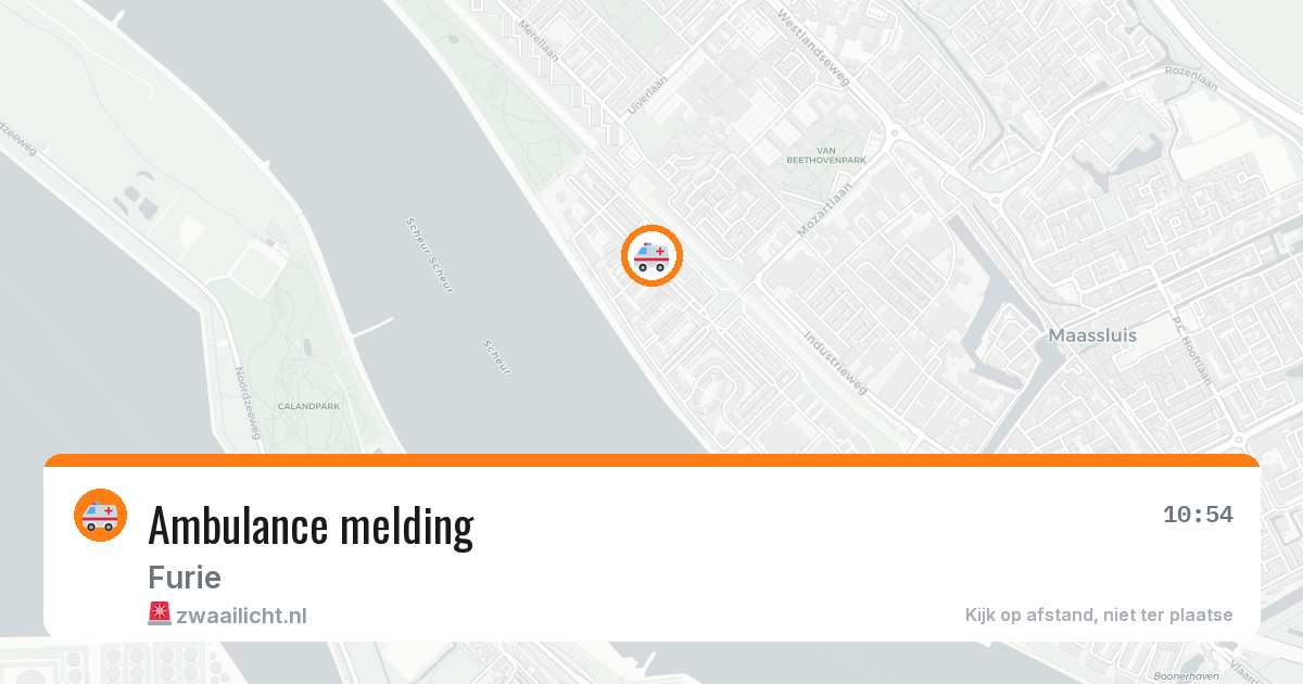 Ambulance melding — 23 feb 2026