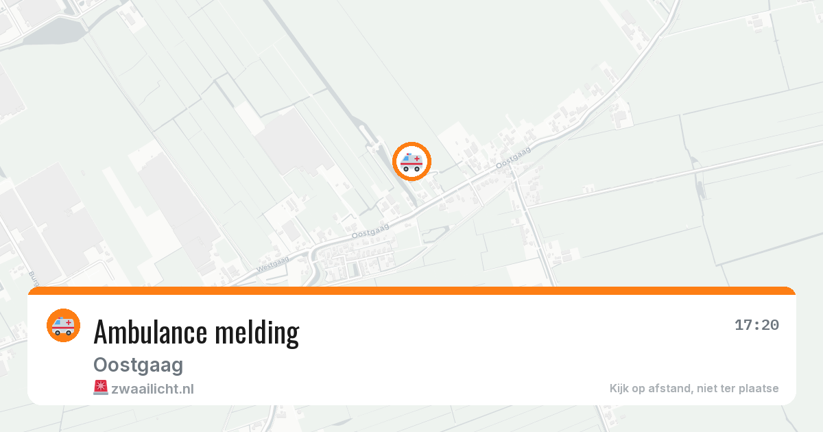 Ambulance melding — 4 jun 2026
