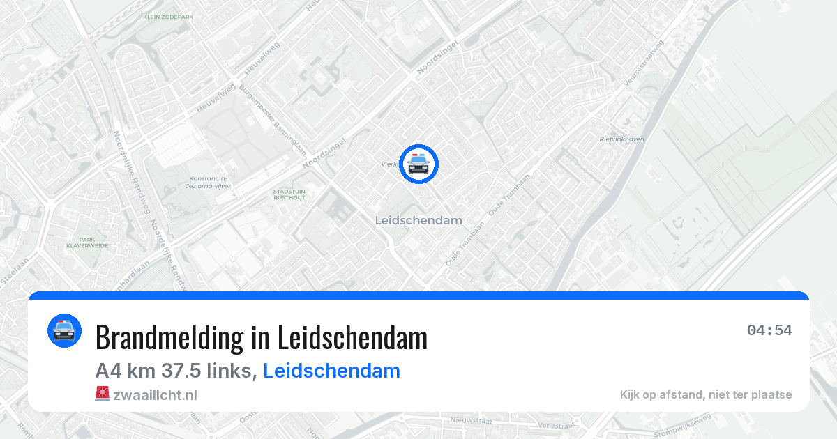 Brandmelding in Leidschendam — 28 jun 2026