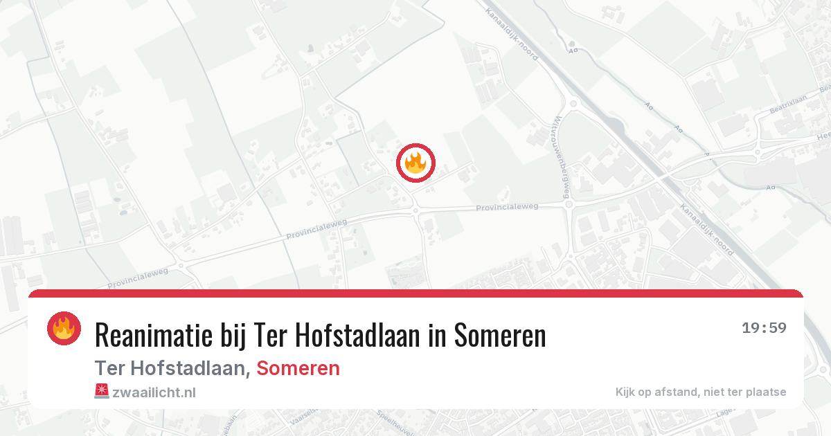 Reanimatie bij Ter Hofstadlaan in Someren — 21 jan 2026