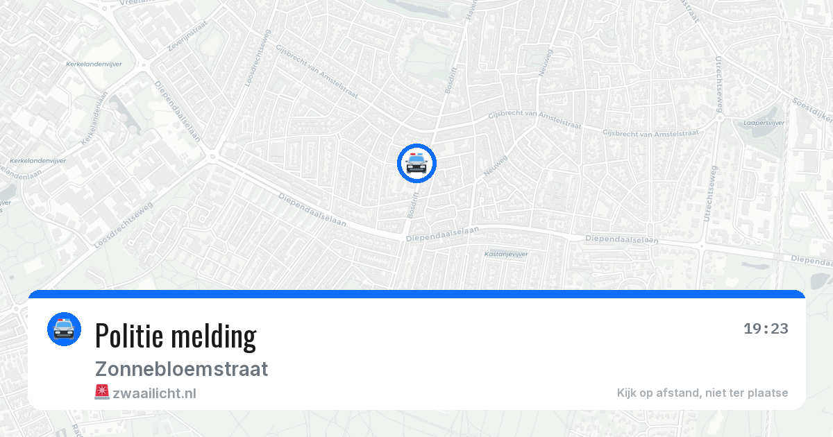 Politie melding — 12 mei 2026