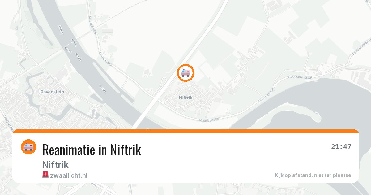 Reanimatie in Niftrik — 25 jun 2026