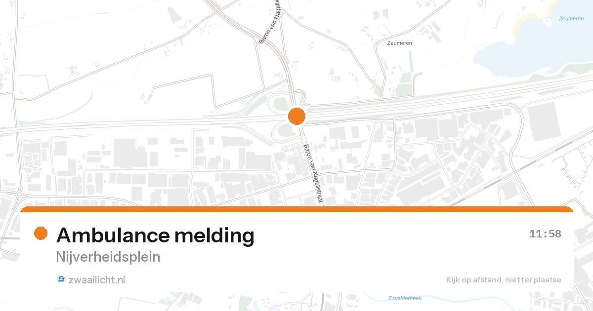 Ambulance melding — 14 mrt 2026