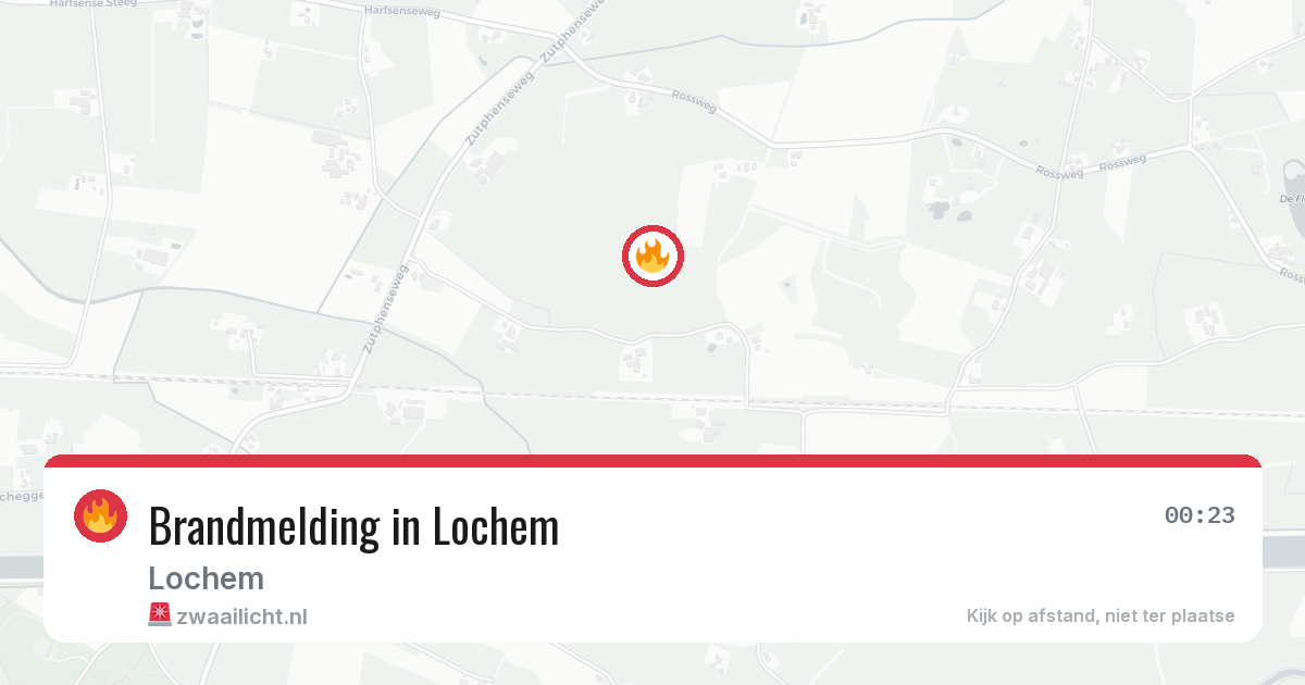 Brandmelding in Lochem — 31 jul 2026