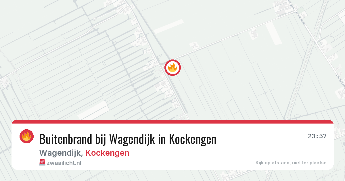 Buitenbrand bij Wagendijk in Kockengen — 5 mrt 2026