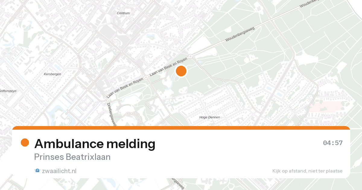 Ambulance melding — 7 feb 2026