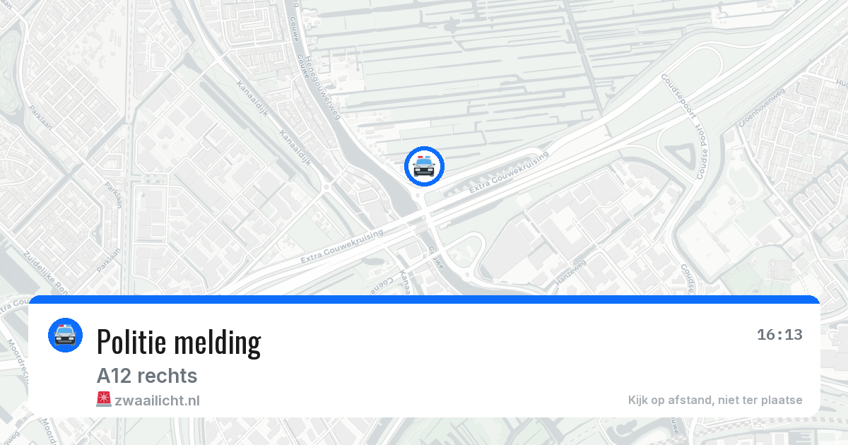 Politie melding — 16 mrt 2026