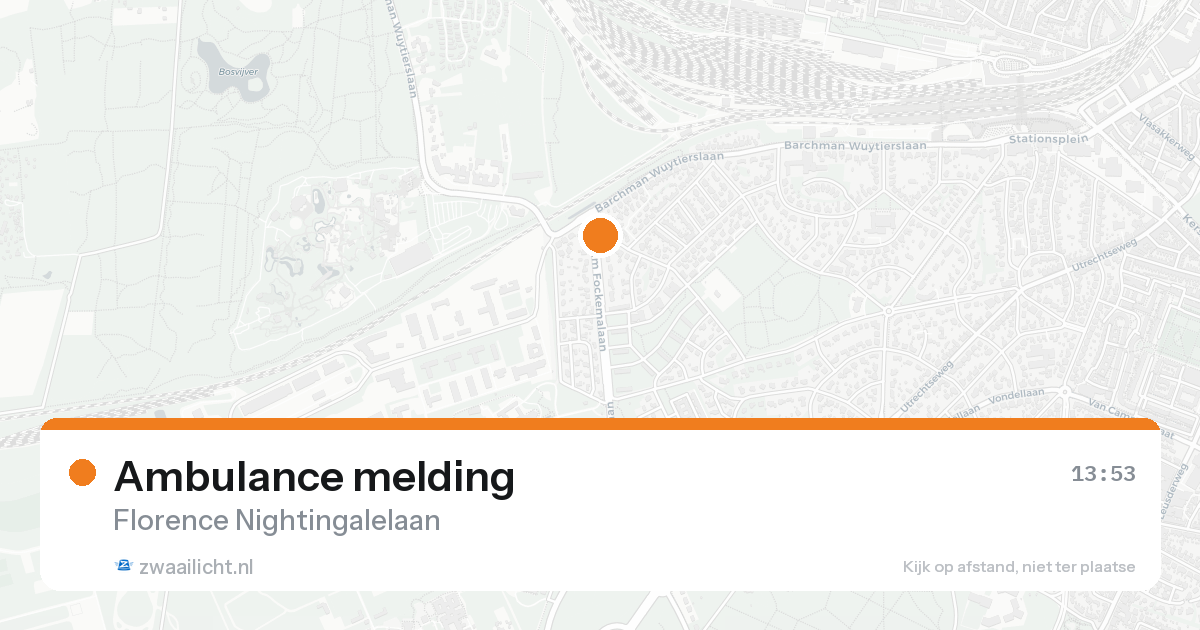 Ambulance melding — 31 jan 2026
