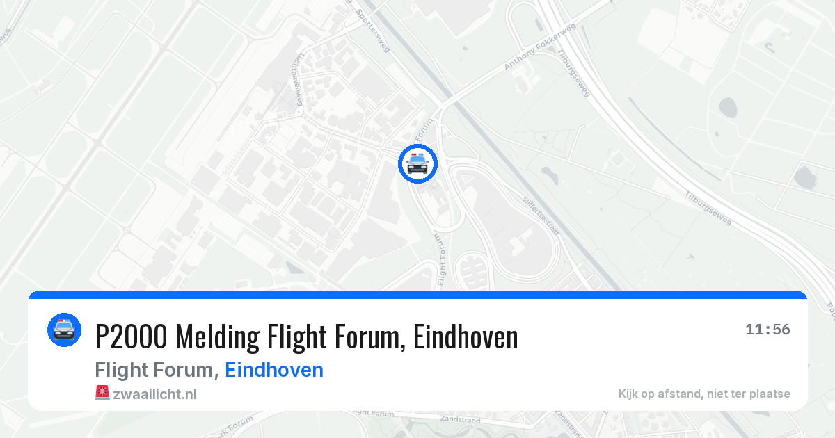 P2000 Melding Flight Forum, Eindhoven — 28 mrt 2026