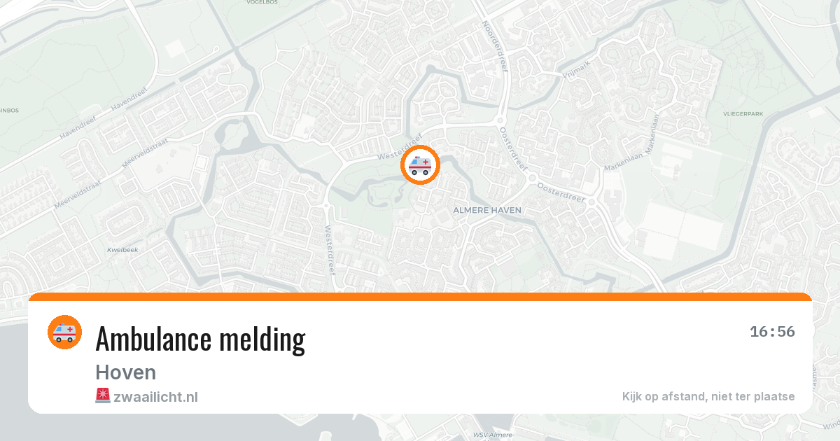 Ambulance melding — 23 jun 2026