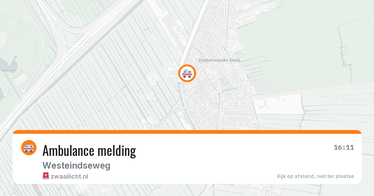 Ambulance melding — 23 jul 2026