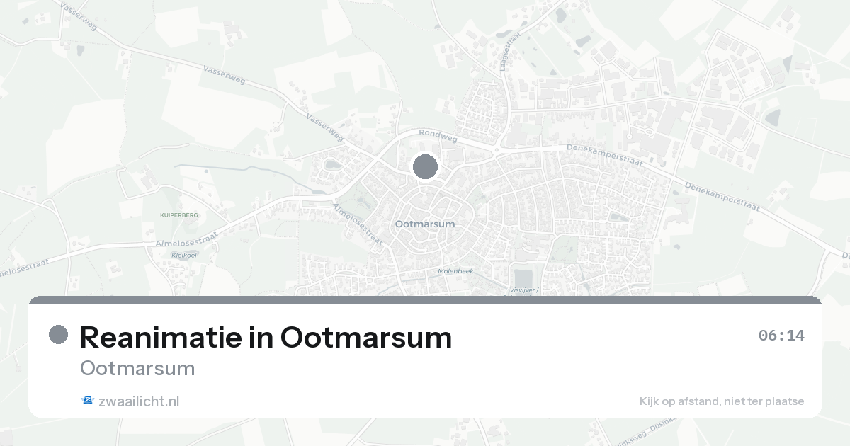 Reanimatie in Ootmarsum — 31 jan 2026