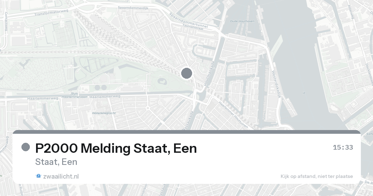 P2000 Melding Staat, Een — 30 jan 2026