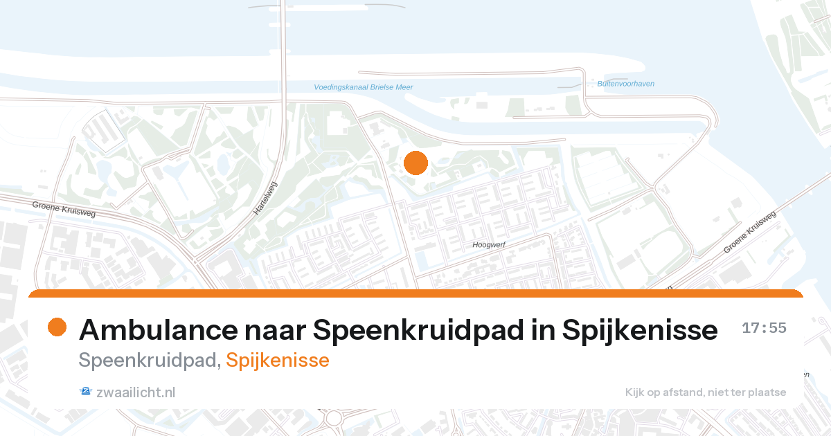 Ambulance naar Speenkruidpad in Spijkenisse — 27 aug 2026