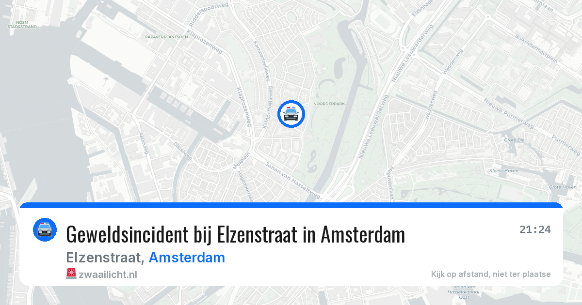 Geweldsincident bij Elzenstraat in Amsterdam — 12 aug 2026