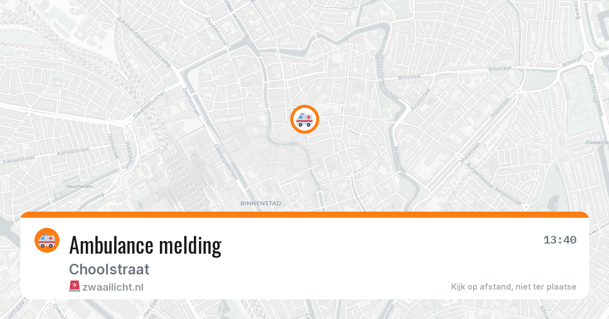 Ambulance melding — 1 feb 2026