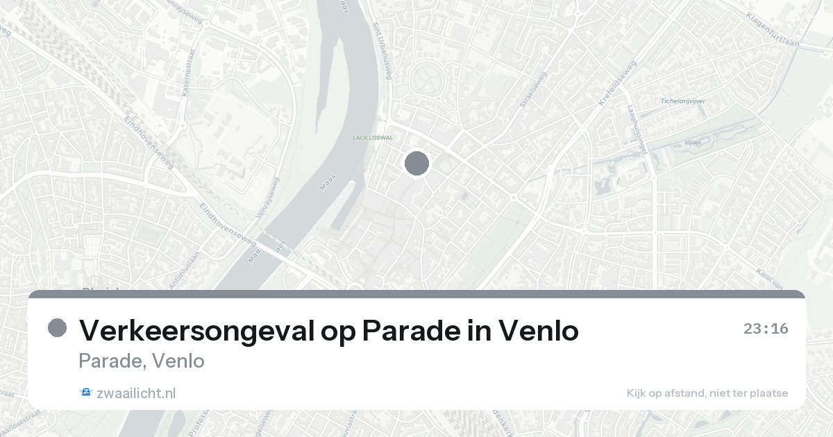 Verkeersongeval op Parade in Venlo — 7 feb 2026