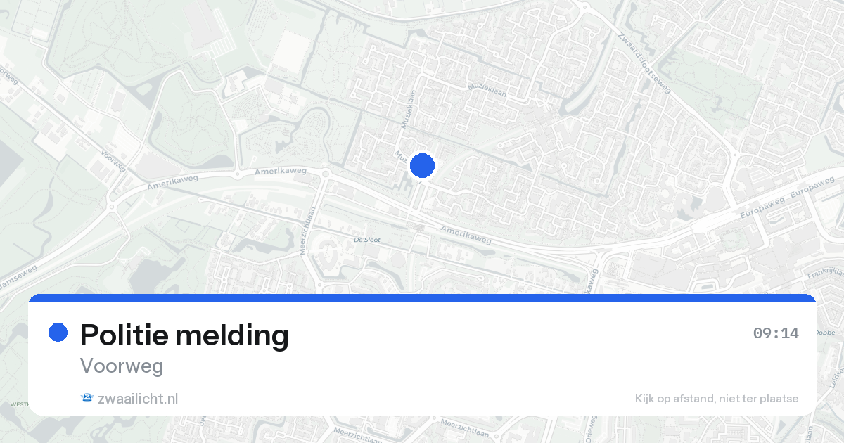 Politie melding — 7 jun 2026