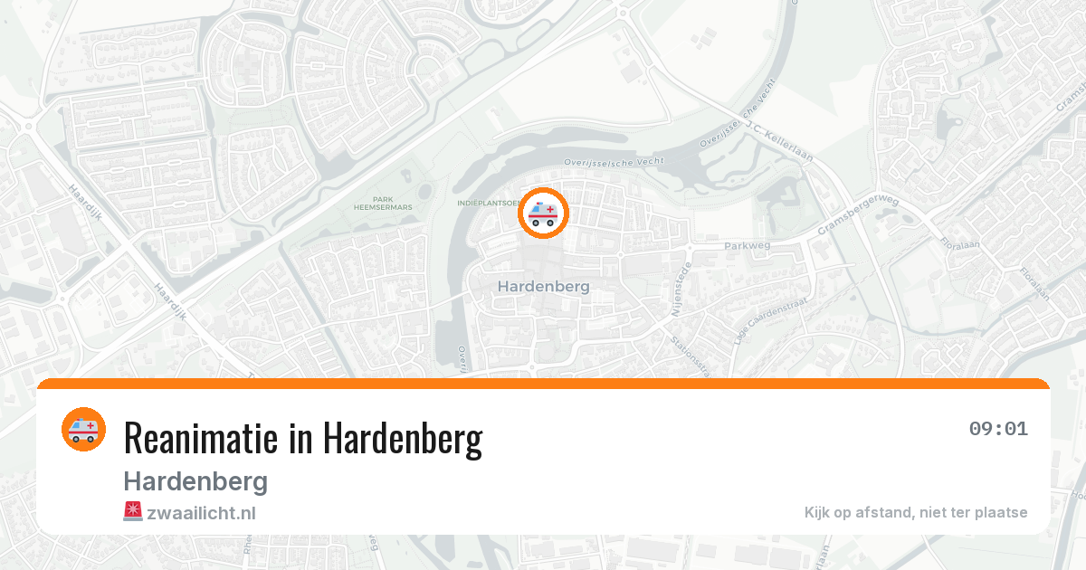Reanimatie in Hardenberg — 6 jun 2026