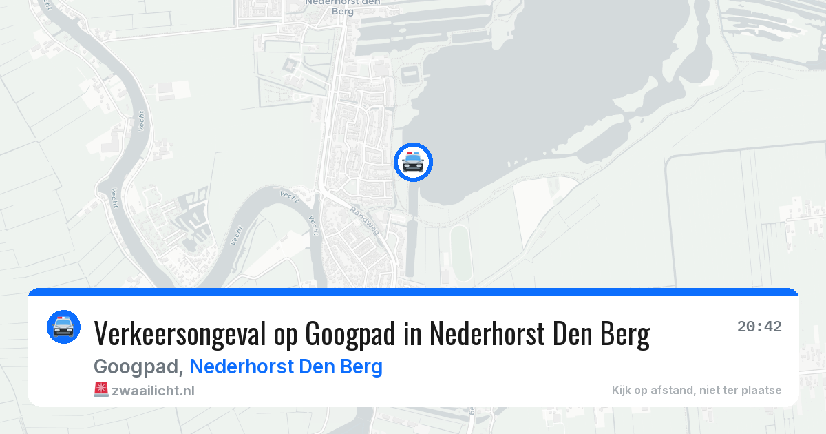 Verkeersongeval op Googpad in Nederhorst Den Berg — 23 jun 2026