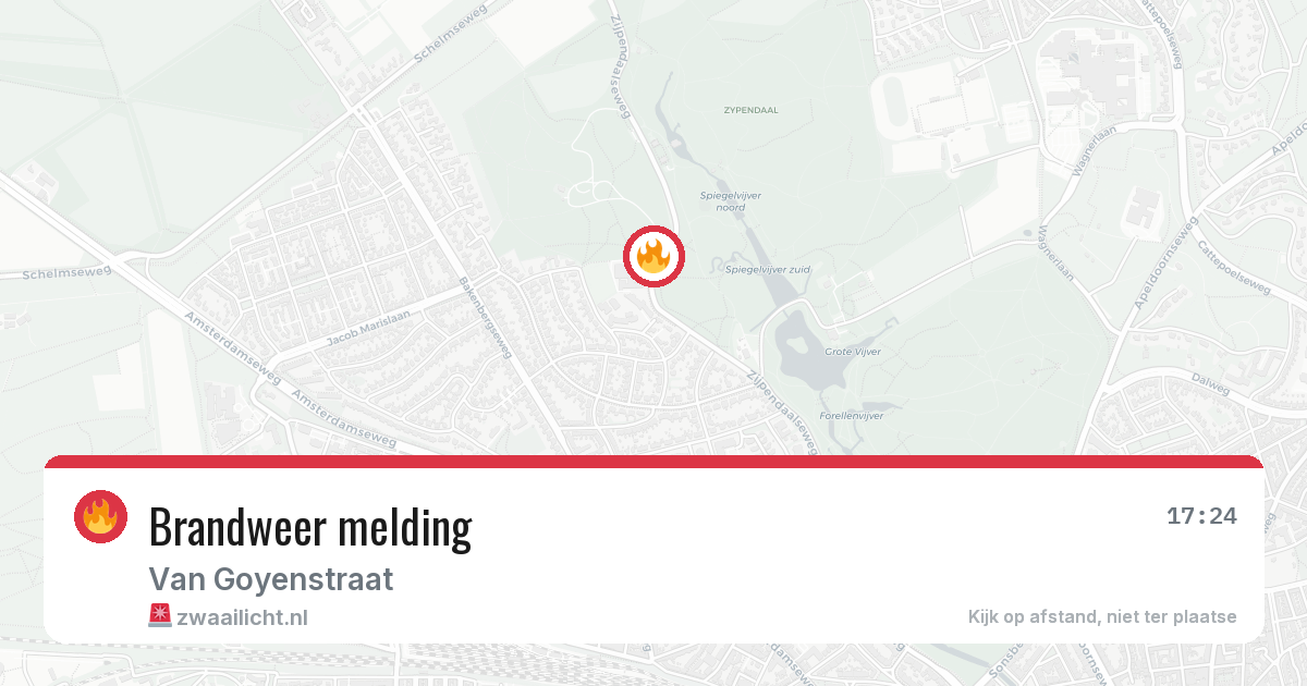 Brandweer melding — 4 jun 2026