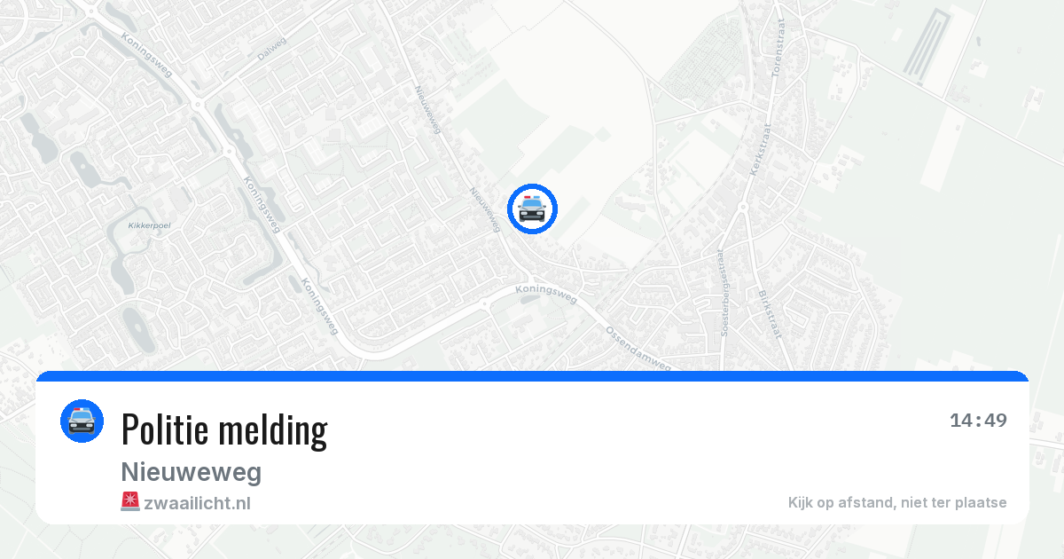 Politie melding — 23 feb 2026