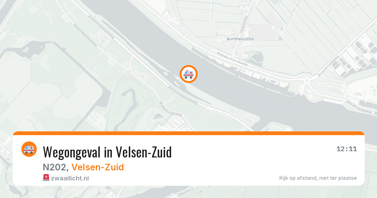Wegongeval in Velsen-Zuid — 22 jan 2026