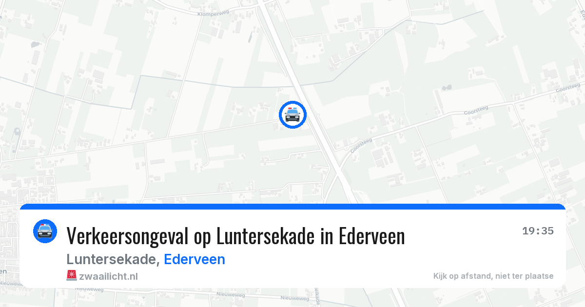 Verkeersongeval op Luntersekade in Ederveen — 26 jun 2026