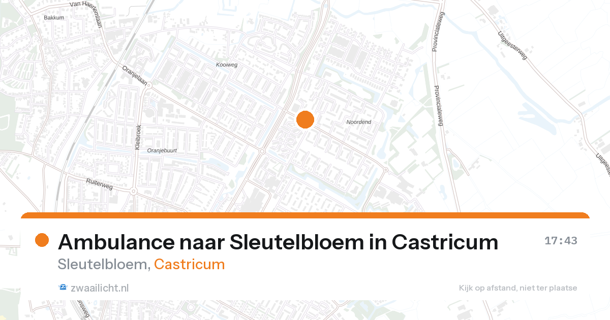 Ambulance naar Sleutelbloem in Castricum — 11 jun 2026