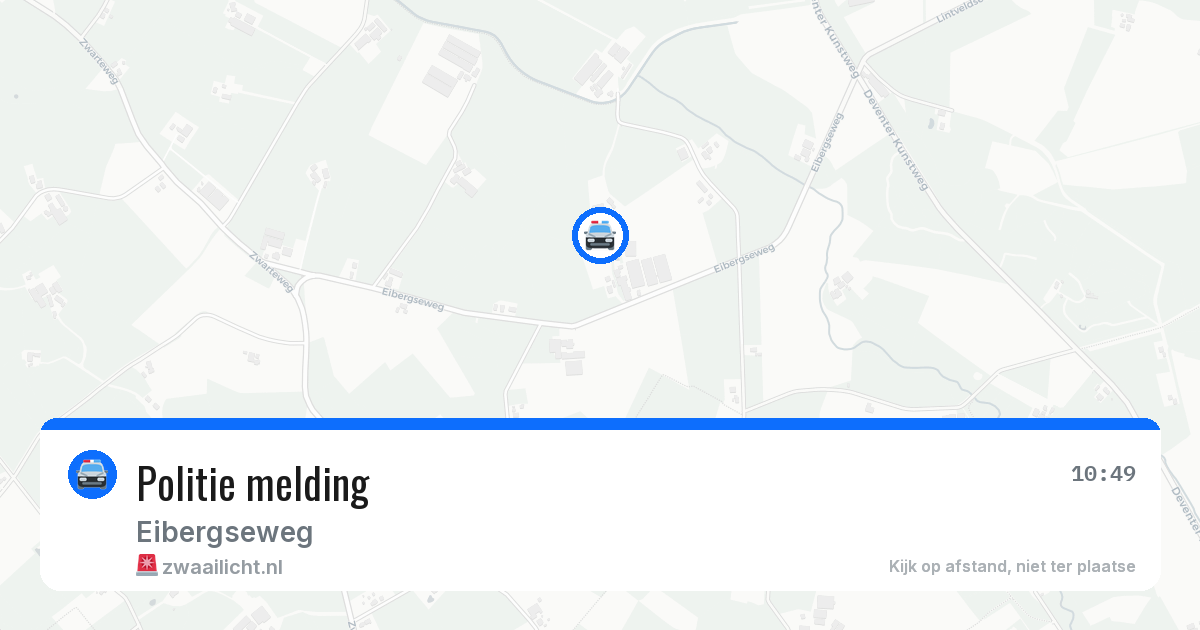 Politie melding — 19 jun 2026