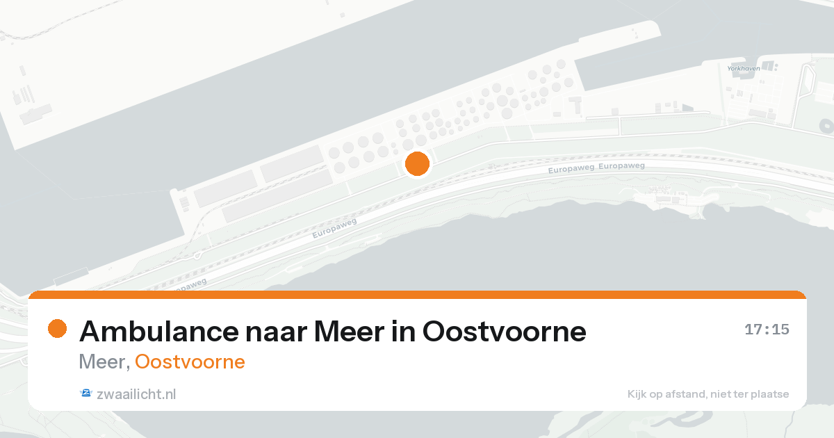 Ambulance naar Meer in Oostvoorne — 15 aug 2026