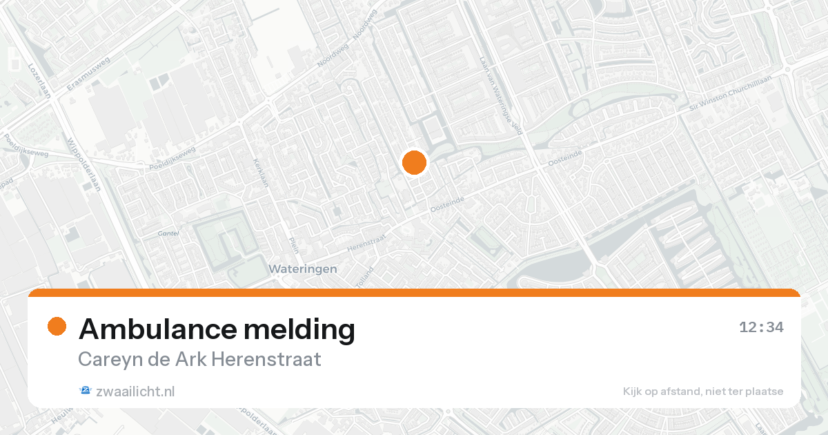 Ambulance melding — 31 jan 2026