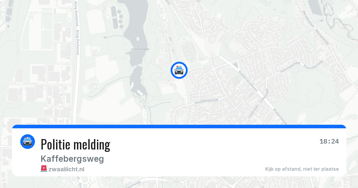 Politie melding — 9 jun 2026