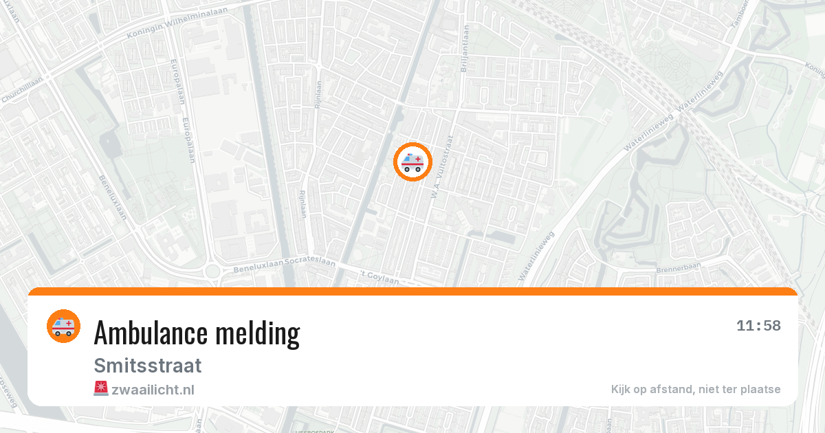 Ambulance melding — 17 apr 2026