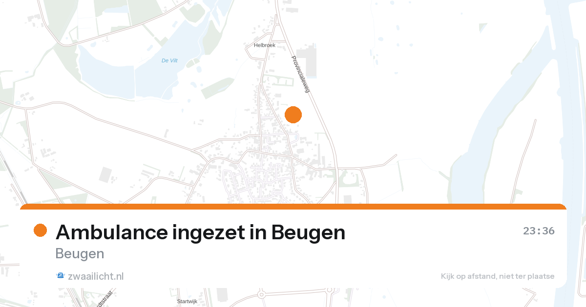 Ambulance ingezet in Beugen — 6 feb 2026